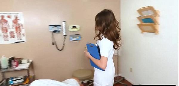  Nurse Riley Reid helps patient with sperm bank donation